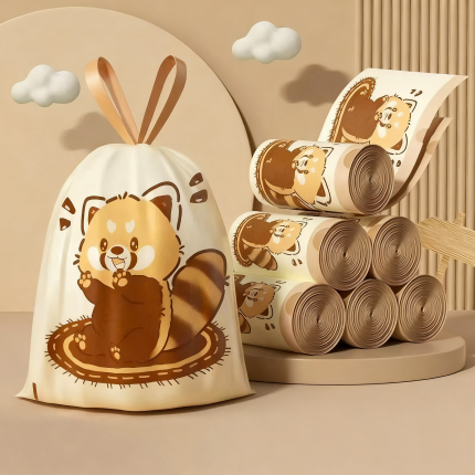 Little Brown Bear Trash Bag