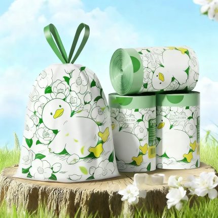 Cute duck garbage bag